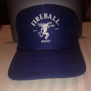 Fireball whiskey hat